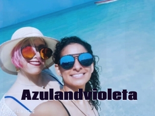 Azulandvioleta