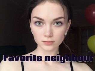 Favorite_neighbour